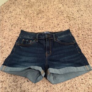 Wax Jean Dark Blue Women's Jean Shorts
